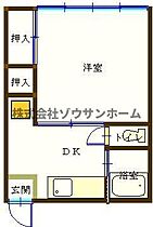 フジハイツ  ｜ 千葉県八千代市八千代台北12丁目6-24（賃貸アパート1DK・2階・27.60㎡） その2