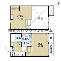 ＬＵＴＥＬＬＡ　II  ｜ 千葉県八千代市勝田台7丁目5-9（賃貸アパート1R・2階・20.41㎡） その2