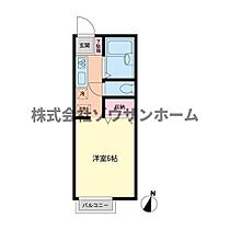 サニーホームズ  ｜ 千葉県八千代市下市場1丁目5-6（賃貸アパート1K・2階・20.46㎡） その2