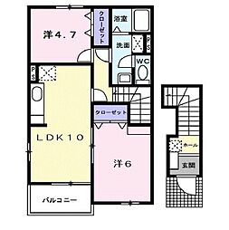 JR福塩線 駅家駅 徒歩14分 2階/-