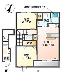 プリムヴェール 2階