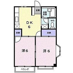 🉐敷金礼金0円！🉐エルディムどいＡ