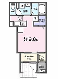 松永町3丁目アパート 1階