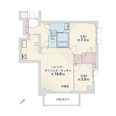間取り フィールM西新宿 9階/-