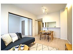 クレストシティタワーズ浦安 3LDKのリビング/ダイニング