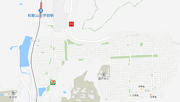 地図を拡大表示