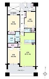 間取図画像 3LDK