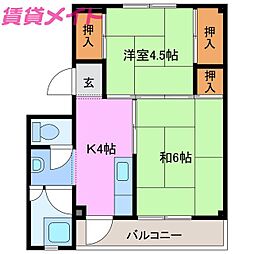 🉐敷金礼金0円！🉐ビレッジハウス上野服部1号棟