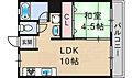 松林マンション1階4.7万円