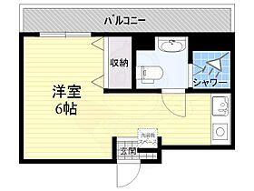 レインボーハイツ  ｜ 大阪府茨木市元町（賃貸マンション1K・3階・20.00㎡） その2