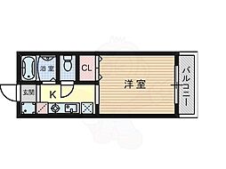 ハイツシャルマン 1Kの間取図画像