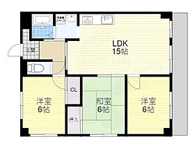 ピアグランデ 403 ｜ 大阪府高槻市南芥川町（賃貸マンション3LDK・4階・74.00㎡） その2