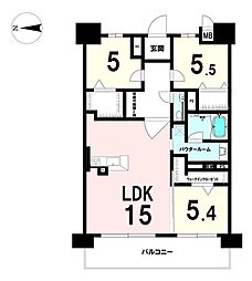間取図画像 3LDK