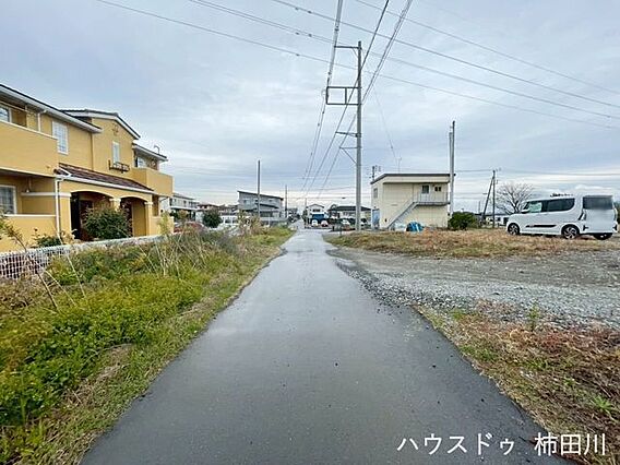 前面道路含む現...
