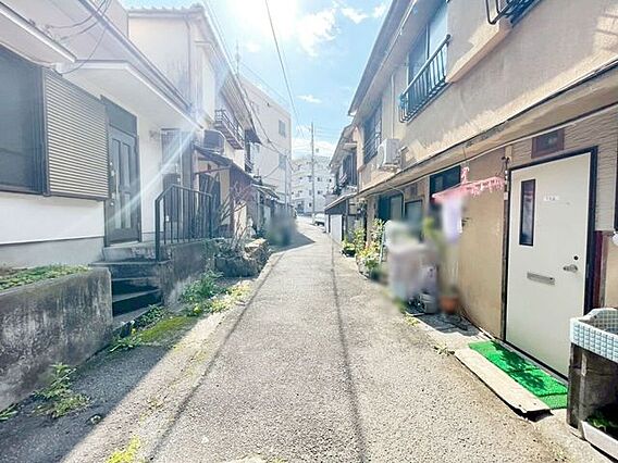 前面道路含む現...