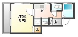 MaisondeFamille 1Kの間取図画像