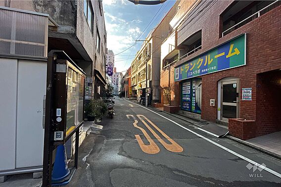 敷地東側の前面...