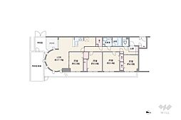ラヴィドール杉並上井草 4LDKの間取図画像