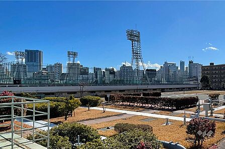 落合中央公園の外観