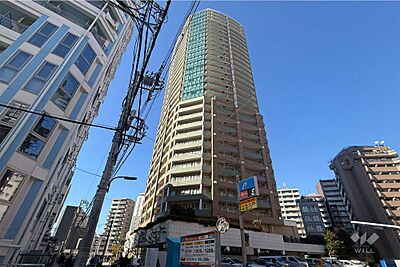 外観：セントラルレジデンス新宿シティタワーの外観（南東側から）