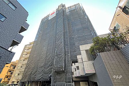 サンクタス下落合ミュゼオコートAの外観（北西側から）