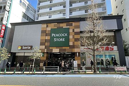 ピーコックストア(高田馬場店)の外観