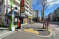 敷地南側の前面...