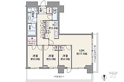間取図画像 3LDK