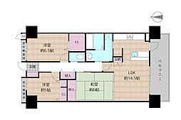 間取図画像 3LDK