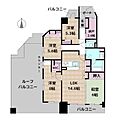 ローレルコート植田ヒルズ4階3,400万円