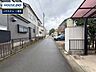 外観：前面道路含む現地写真