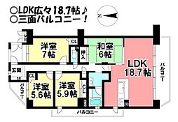 間取図画像 4LDK