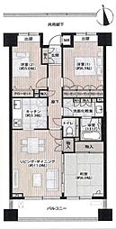 夏島パークハウス 3LDKの間取図画像