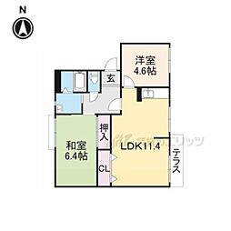 近鉄橿原線 尼ヶ辻駅 徒歩19分