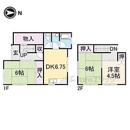 🉐敷金礼金0円！🉐松美台44-206貸家