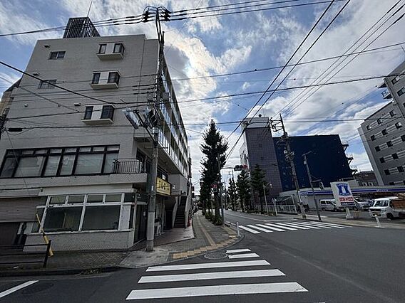 前面道路含む現...