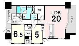 プレミスト照国表参道 2SLDKの間取図画像
