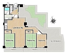 間取図画像 3LDK