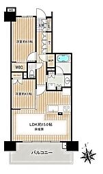 間取図画像 2SLDK