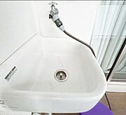 ◆スロップシンク◆広々バルコニーでガーデニングもペットのお世話も楽々♪