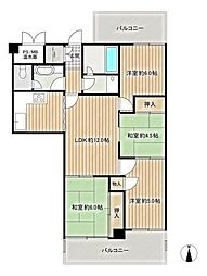 ライオンズマンション覚王山第2 4LDKの間取図画像