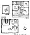 間取り：1号棟間取り図