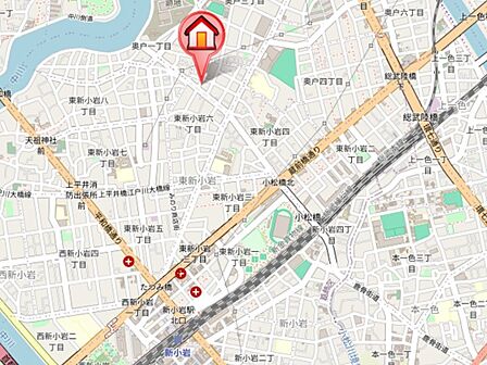 新小岩駅から徒歩15分な利便性◎な場所!