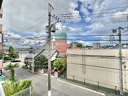 開放的な眺望の角部屋!各室採光の明るい3LDKです。