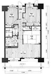 エバーライフネアシティ久留米壱番館 3LDKの間取図画像