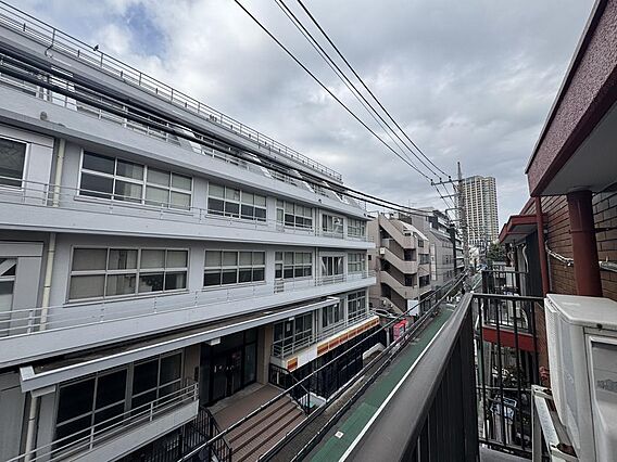 南向きからの眺...