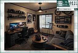 帝塚山ガーデンハイツ／セミシェアハウス 4階3LDKの室内