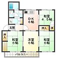 青山台住宅40号棟4階4.4万円