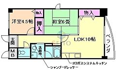 ハウスオブロゼ 2LDKの間取図画像