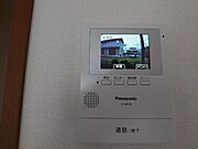 録画機能付きカラーモニターインターホン